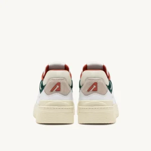 Uomo Autry Uomo | – CLC Low in Pelle Bianca e Suede Forest
