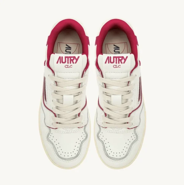 Donna Autry Donna | – CLC Low in Pelle Bianca e Bright Rose