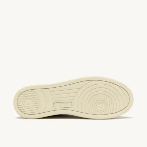 Uomo Autry Uomo | – Medalist Low in Pelle e Suede Bianco Silver Blue