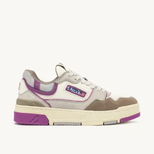 Donna Autry Donna | – Sneaker CLC Low in Suede Nabuk Fucsia Tobacco
