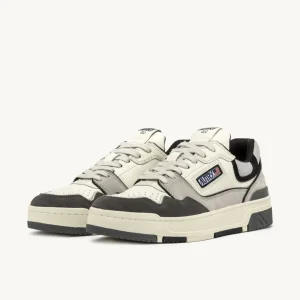 Uomo Autry Uomo | – Sneaker CLC Low in Suede Nabuk Grigio Nero