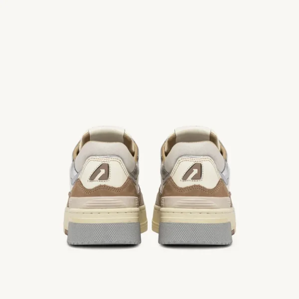 Donna Autry Donna | – Sneaker CLC Low in Suede Nabuk Natural Silver