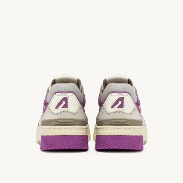 Donna Autry Donna | – Sneaker CLC Low in Suede Nabuk Fucsia Tobacco