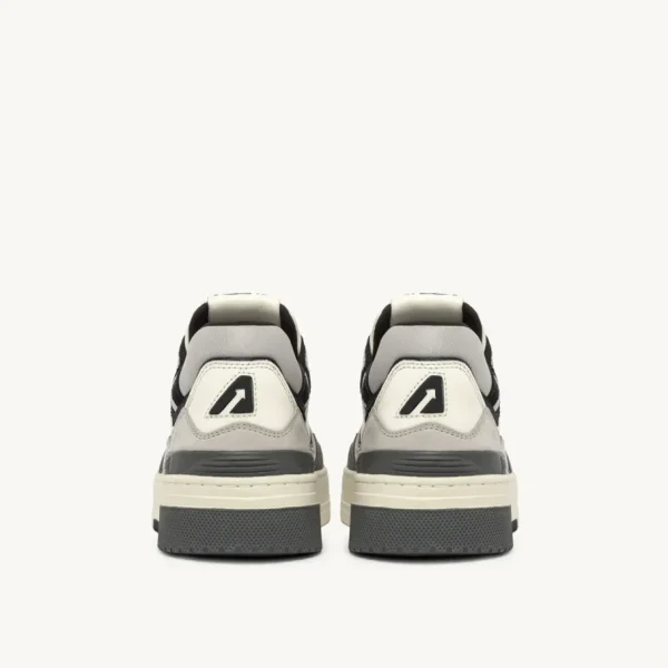 Uomo Autry Uomo | – Sneaker CLC Low in Suede Nabuk Grigio Nero