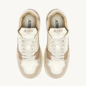Donna Autry Donna | – Sneaker CLC Low in Suede Nabuk Natural Silver
