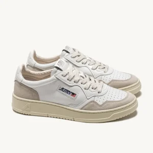 Uomo Autry Uomo | – Sneaker Low Medalist in Pelle Bianca e Suede