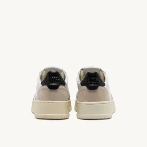 Donna Autry Donna | – Sneaker Medalist Low in Pelle Suede Bianca Nera