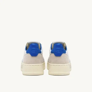 Uomo Autry Uomo | – Sneaker Medalist Low in Pelle Bianca e Suede Lettering