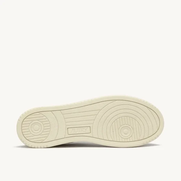 Uomo Autry Uomo | – Sneaker Medalist Low in Pelle e Suede Bianca Capri
