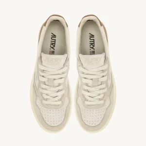 Donna Autry Donna | – Sneaker Medalist Low in Suede Sand Cigar