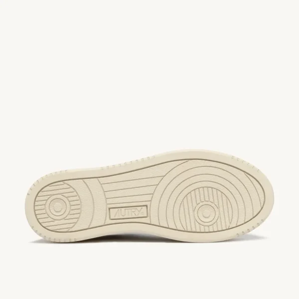 Donna Autry Donna | – Sneaker Medalist Platform in Pelle Bianca