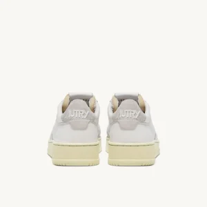 Uomo Autry Uomo | – Sneaker Open Low in Pelle e Suede Bianco