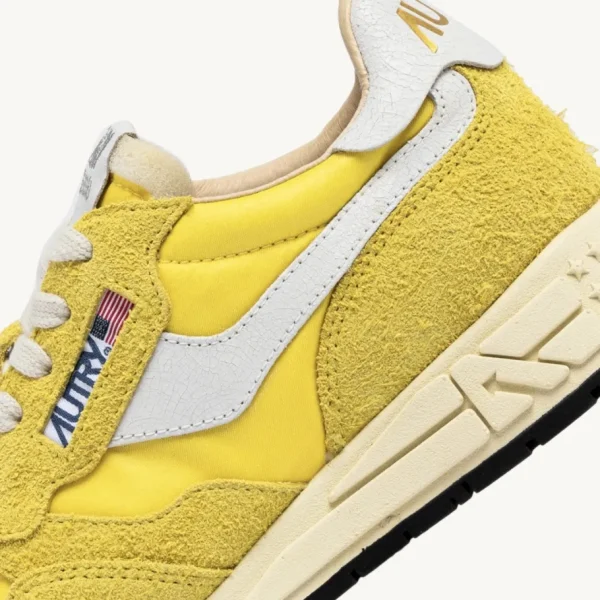 Donna Autry Donna | – Sneaker Reelwind in Nylon Suede Giallo
