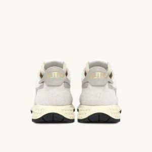 Uomo Autry Uomo | – Sneaker Reelwind Low Nylon Suede Bianco