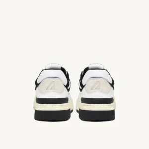 Donna Autry Donna | Sneaker CLC In Pelle Bianca Nera