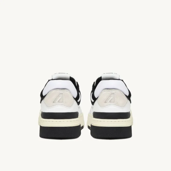 Donna Autry Donna | Sneaker CLC In Pelle Bianca Nera