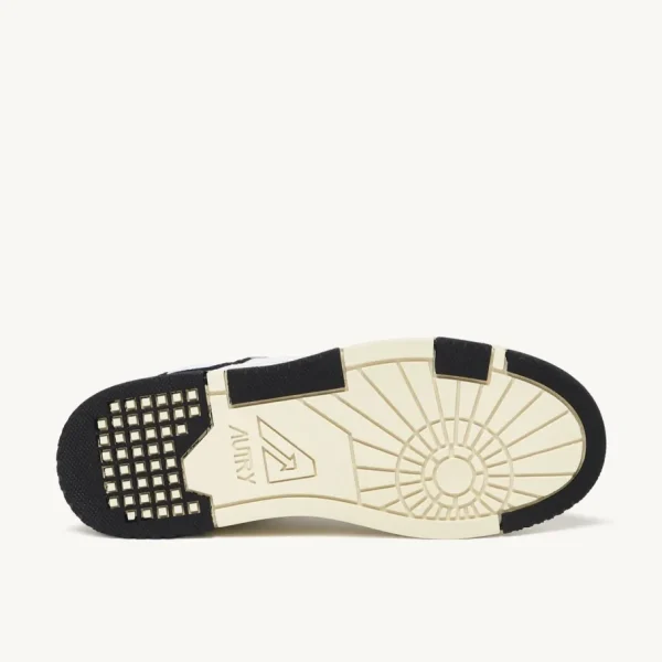 Donna Autry Donna | Sneaker CLC In Pelle Bianca Nera