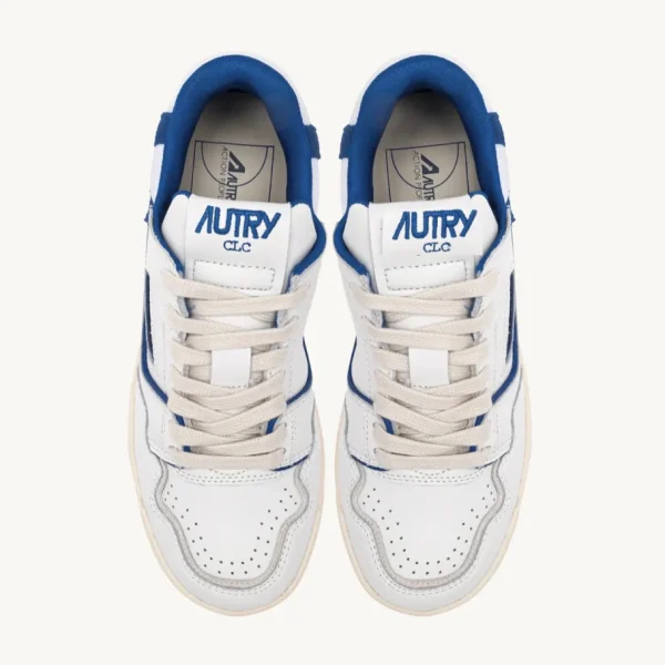 Donna Autry Donna | Sneaker CLC in Pelle Bianca Blu