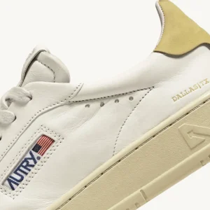 Uomo Autry Uomo | Sneaker Dallas in Pelle di Capra e Nabuk Giallo
