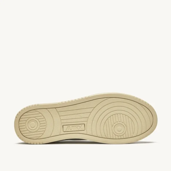 Uomo Autry Uomo | Sneaker Dallas in Pelle di Capra e Nabuk Giallo