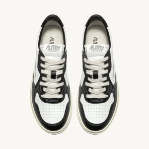 Donna Autry Donna | Sneaker in Pelle Bicolore Bianco Nero