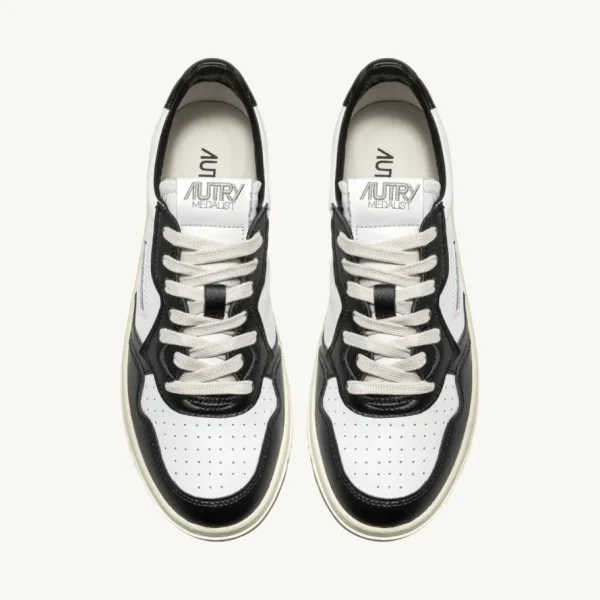 Donna Autry Donna | Sneaker in Pelle Bicolore Bianco Nero