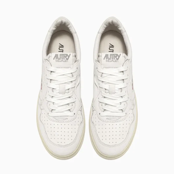 Uomo Autry Uomo | Sneaker in Pelle di Capra Bianco