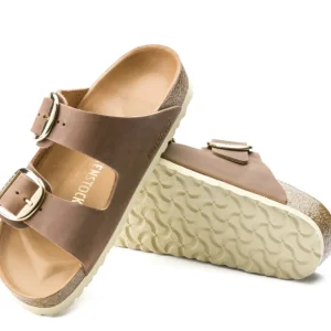 Donna Birkenstock Donna | – Arizona Big Buckle Cognac, Oiled Leather