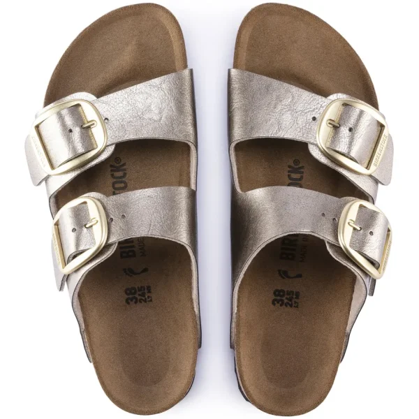 Donna Birkenstock Donna | – Arizona Big Buckle Graceful Taupe, Birko Flor