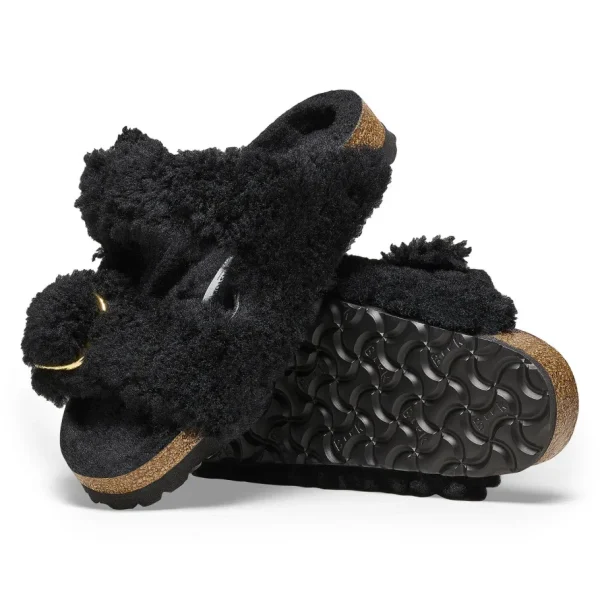 Donna Birkenstock Donna | – Arizona Big Buckle Shearling Black