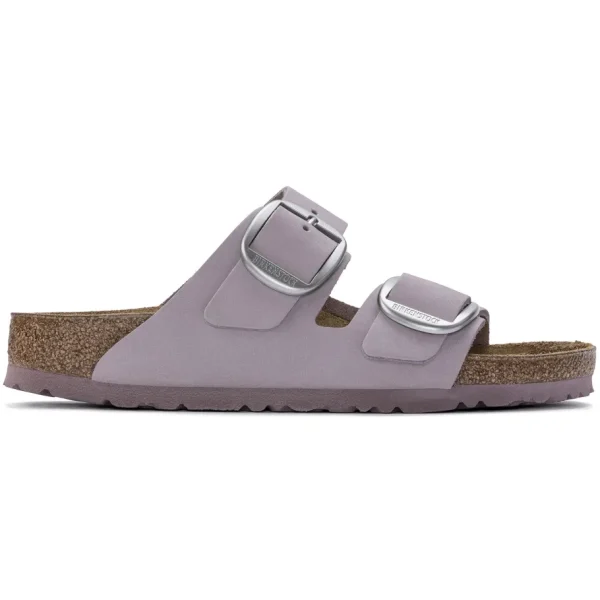 Donna Birkenstock Donna | – Arizona Big Buckle yomo liliac, Nubuk Leather