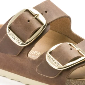 Donna Birkenstock Donna | – Arizona Big Buckle Cognac, Oiled Leather