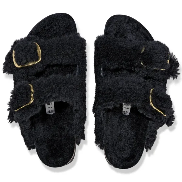 Donna Birkenstock Donna | – Arizona Big Buckle Shearling Black