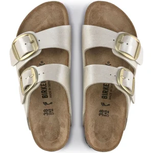 Donna Birkenstock Donna | – Arizona Big Buckle Graceful Pearl White, Birko Flor