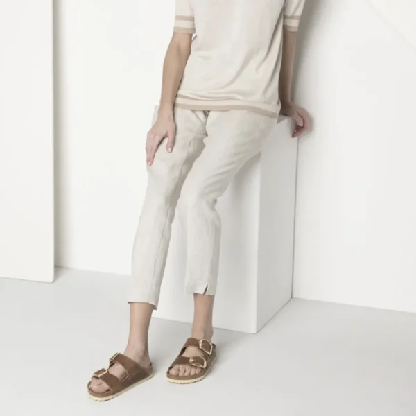 Donna Birkenstock Donna | – Arizona Big Buckle Cognac, Oiled Leather