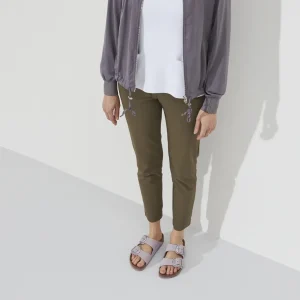 Donna Birkenstock Donna | – Arizona Big Buckle yomo liliac, Nubuk Leather