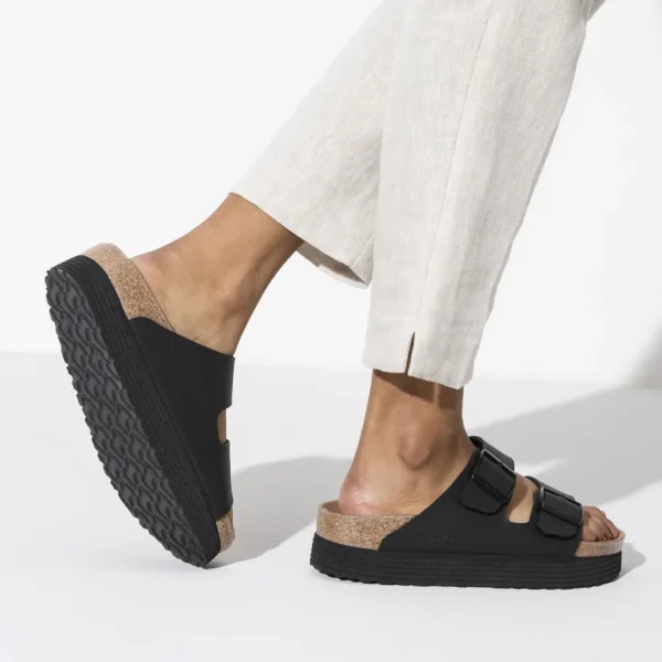 Donna Birkenstock Donna | – Arizona Black Vegan Birko Flor