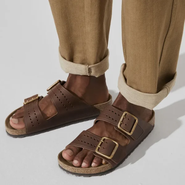 Donna Birkenstock Donna | Uomo | – Arizona Bold Roast, Pull Up Leather