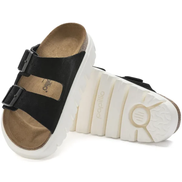 Donna Birkenstock Donna | – Arizona Chunky Black, Suede Leather