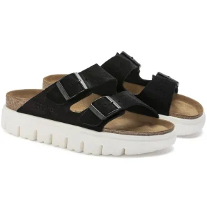 Donna Birkenstock Donna | – Arizona Chunky Black, Suede Leather
