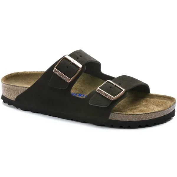 Uomo Birkenstock Uomo | – Arizona SFB Mocca, Suede Leather