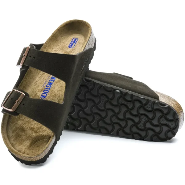 Uomo Birkenstock Uomo | – Arizona SFB Mocca, Suede Leather