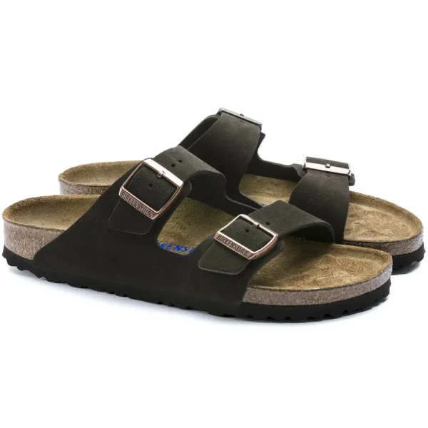 Uomo Birkenstock Uomo | – Arizona SFB Mocca, Suede Leather