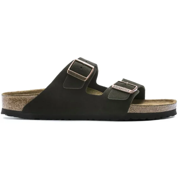 Uomo Birkenstock Uomo | – Arizona SFB Mocca, Suede Leather