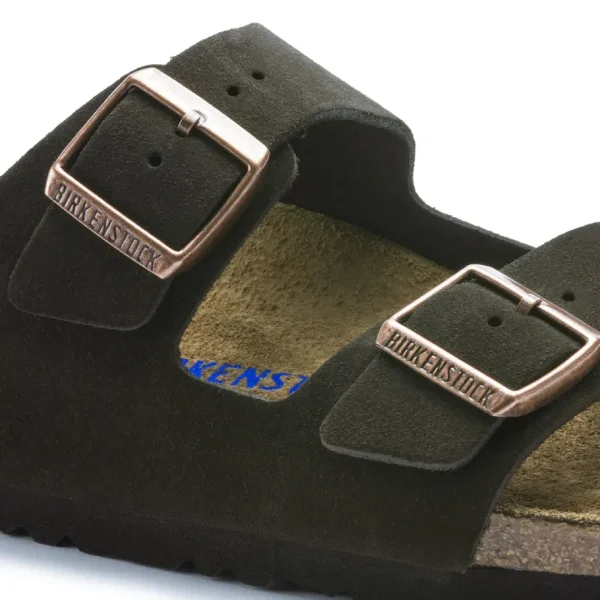 Uomo Birkenstock Uomo | – Arizona SFB Mocca, Suede Leather
