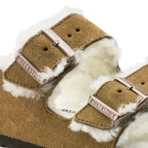 Donna Donna | Birkenstock – Arizona Shearling Mink, Suede Leather