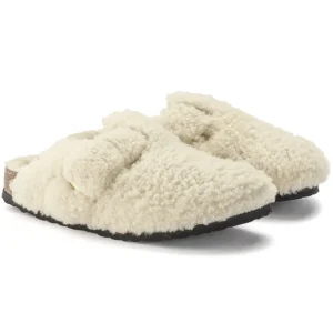 Donna Birkenstock Donna | – Boston Big Buckle Shearling Eggshell