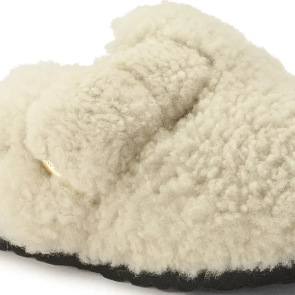 Donna Birkenstock Donna | – Boston Big Buckle Shearling Eggshell