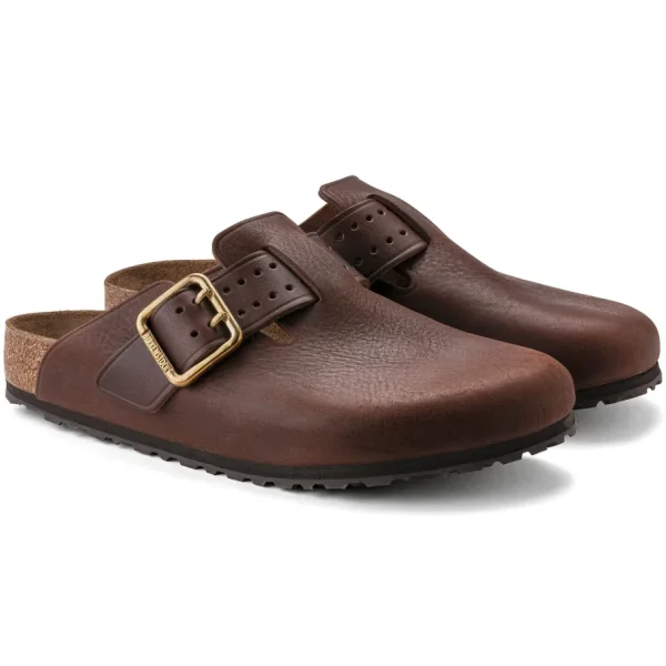 Uomo Birkenstock Uomo | – Boston Bold Pull Up Leather Roast