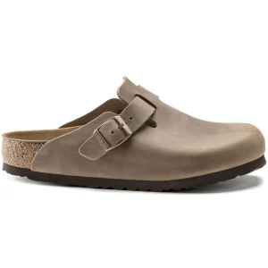Uomo Birkenstock Uomo | – Boston Tobacco Brown, Oiled Leather